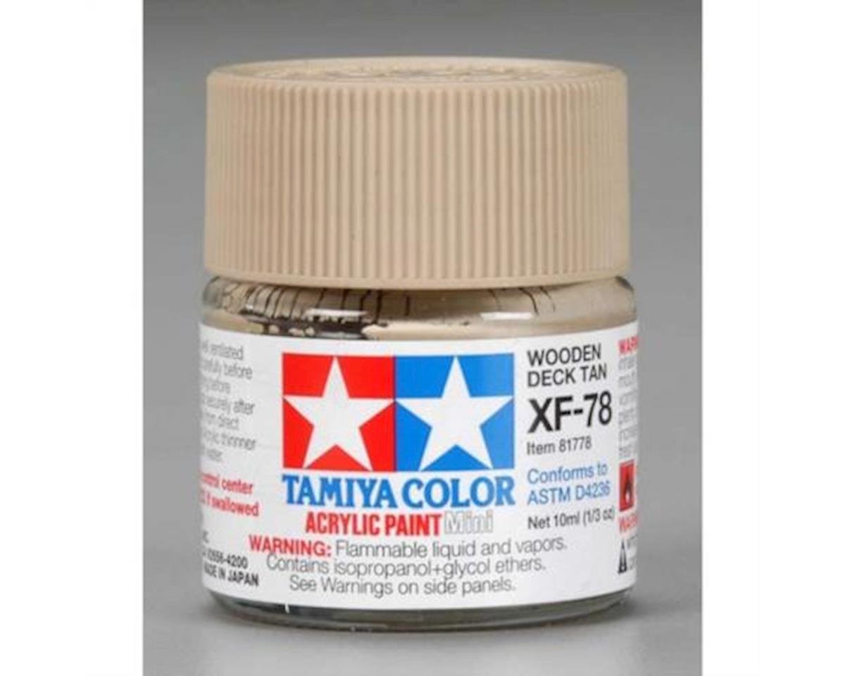 Tamiya XF-78 Flat Wood Deck Tan Acrylic Paint (10ml) (TAM81778)