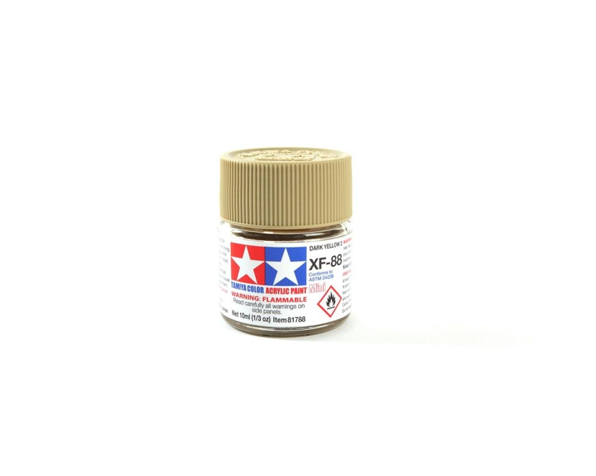 Tamiya Flat XF-88 Dark Yellow 2 Acrylic Paint (10ml) (TAM81788)