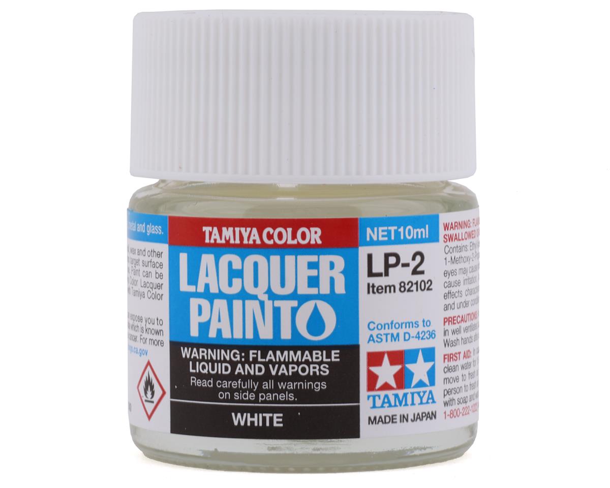Tamiya LP-2 White Lacquer Paint (10ml) (TAM82102)