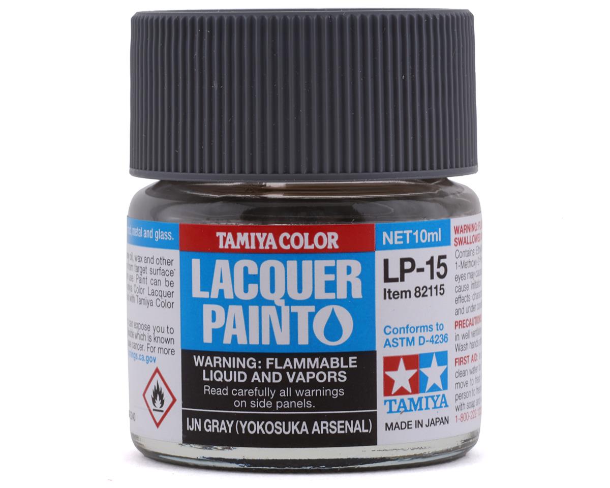 Tamiya LP-15 IJN Yokosuka Arsenal Grey Lacquer Paint (10ml) (TAM82115)