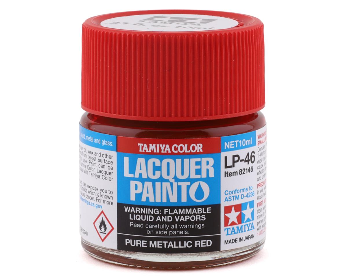 Tamiya LP-46 Pure Metallic Red Lacquer Paint (10ml) (TAM82146)