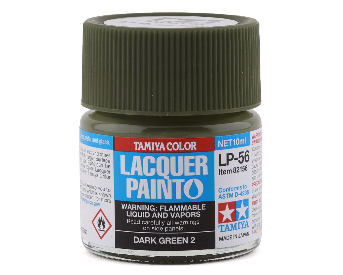 Tamiya LP-56 Dark Green 2 Lacquer Paint (10ml) (TAM82156)