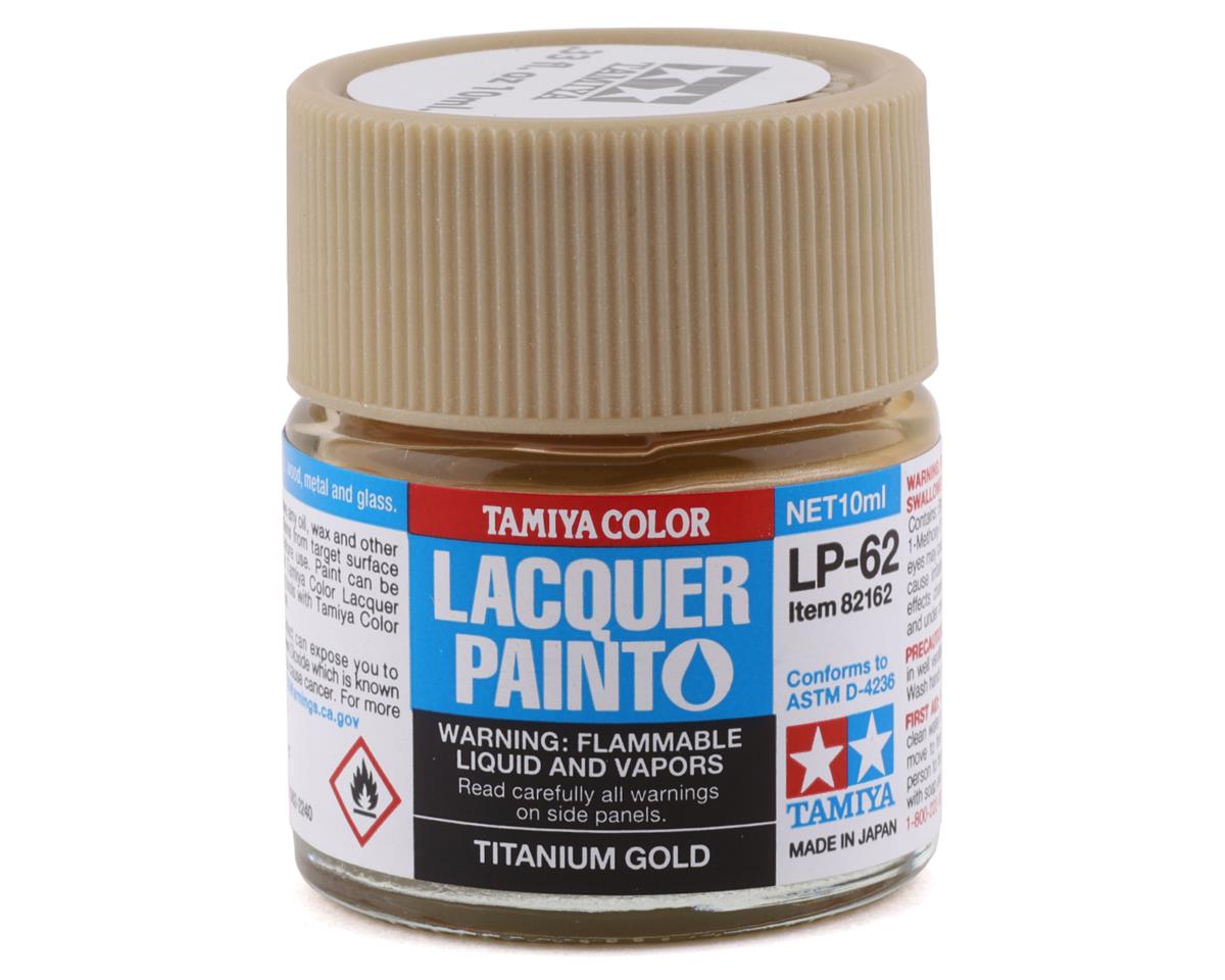 Tamiya LP-62 Titanium Gold Lacquer Paint (10ml) (TAM82162)