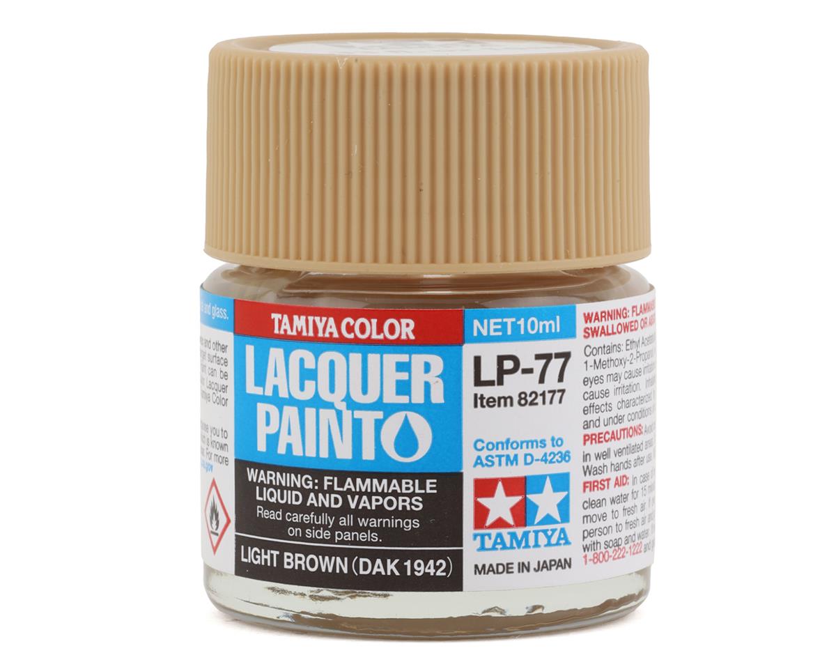 Tamiya LP-77 Light Brown DAK 1942 Lacquer Paint (10ml) (TAM82177)