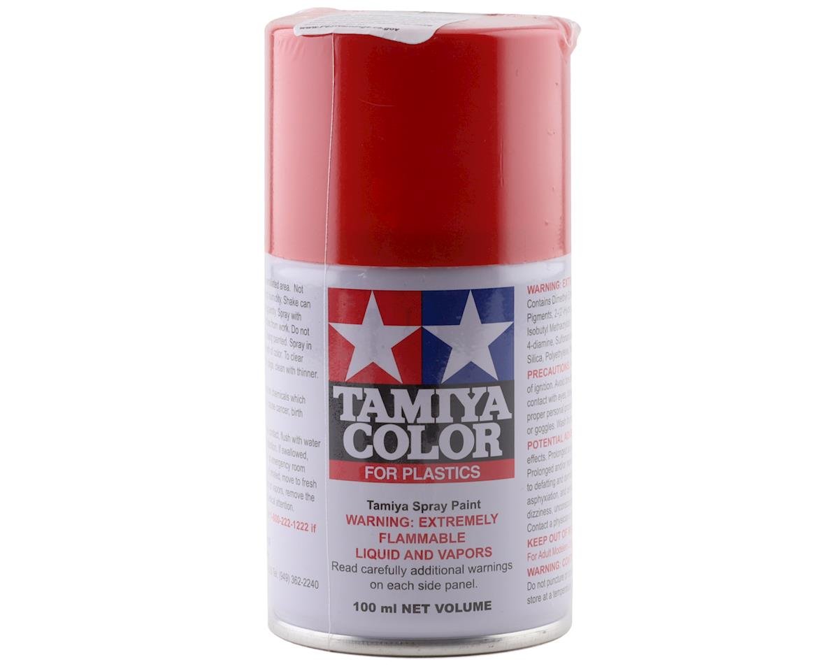Tamiya TS-49 Bright Red Lacquer Spray Paint (100ml) (TAM85049)