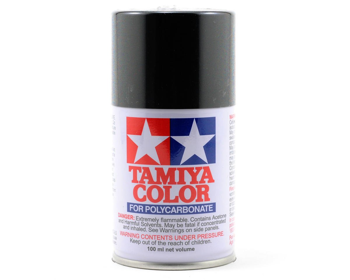 Tamiya PS-23 Gun Metal Lexan Spray Paint (100ml) (TAM86023)