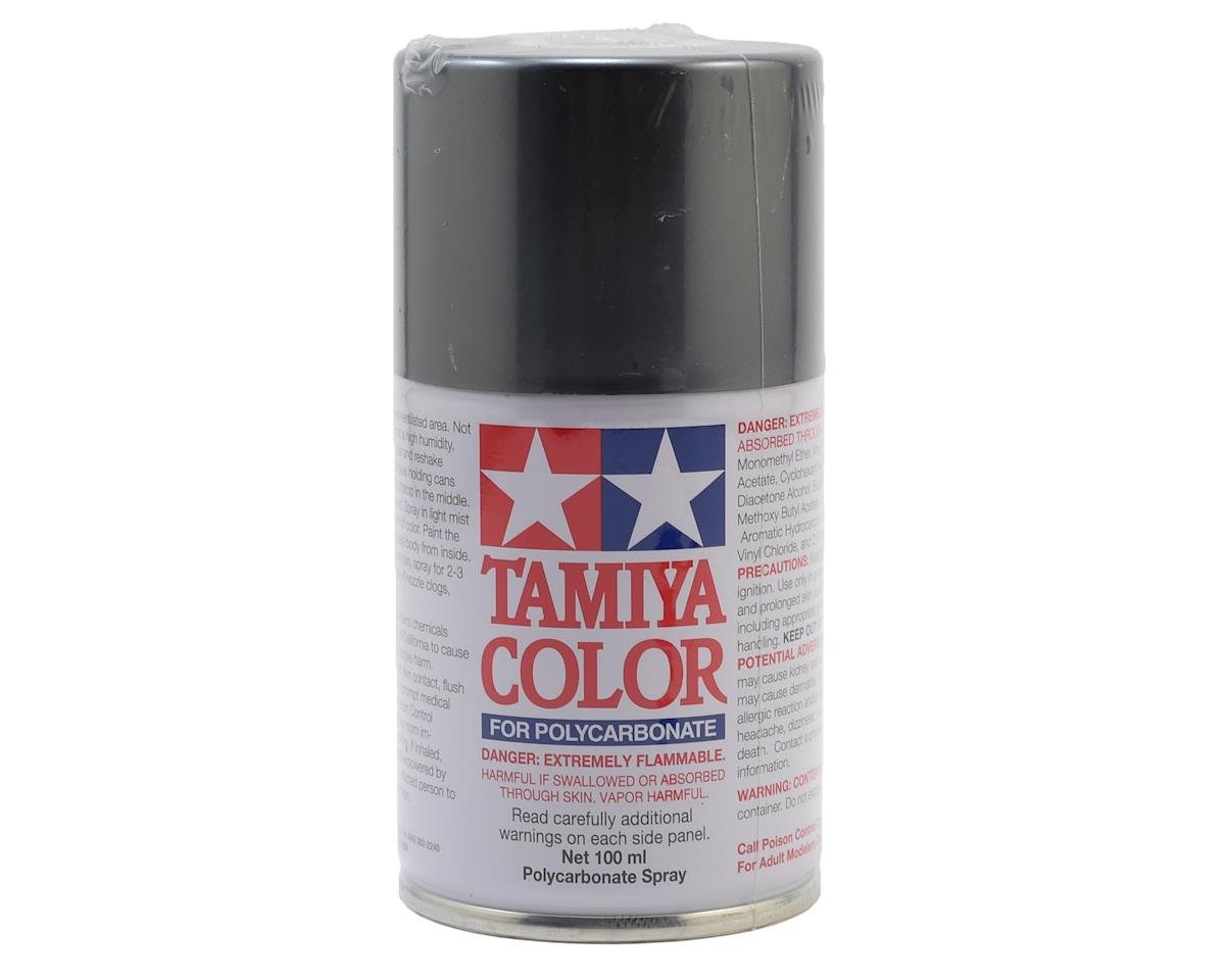 Tamiya PS-63 Bright Gun Metal Lexan Spray Paint (100ml) (TAM86063)