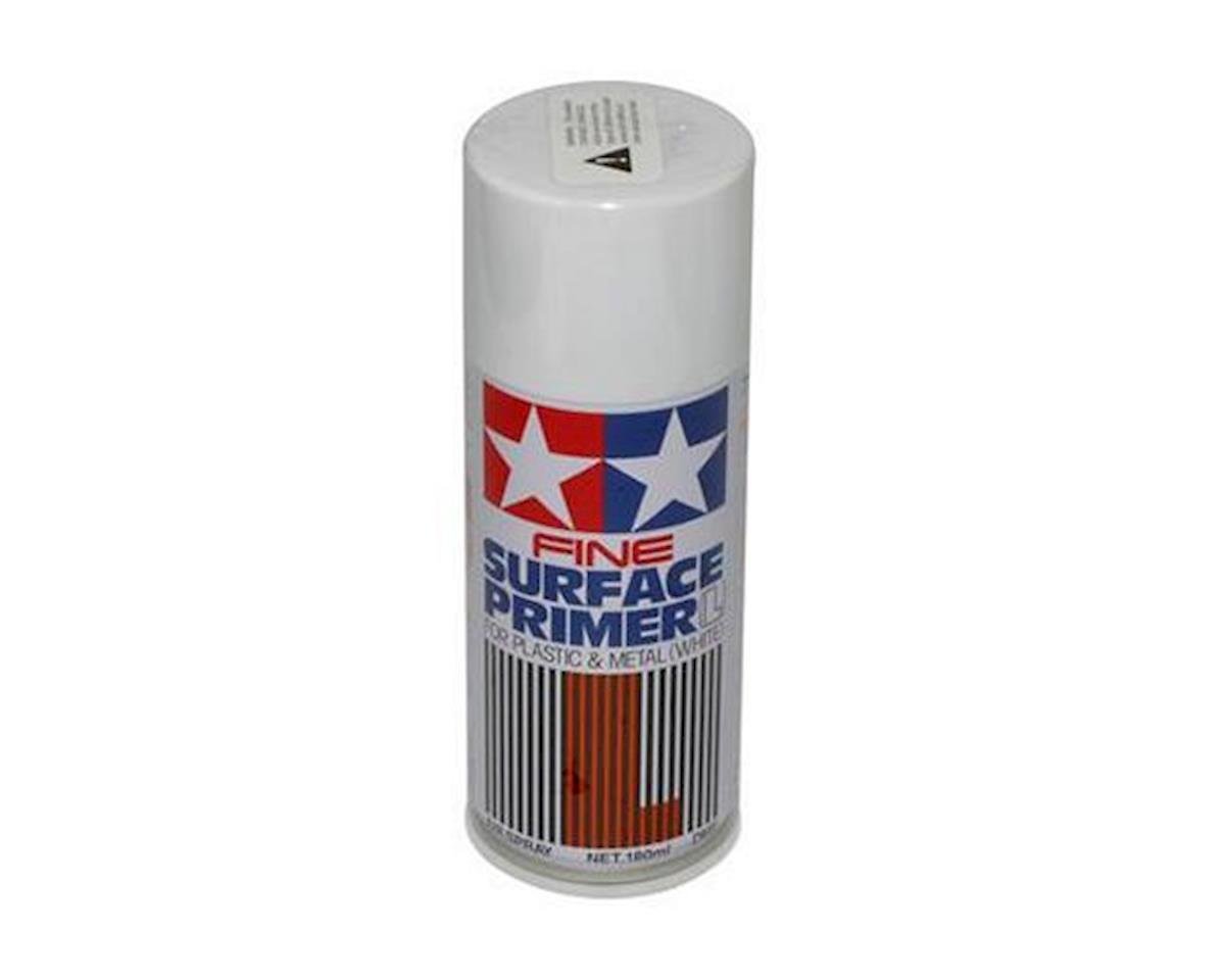 Tamiya White Surface Primer Spray Paint (180ml) (TAM87044)