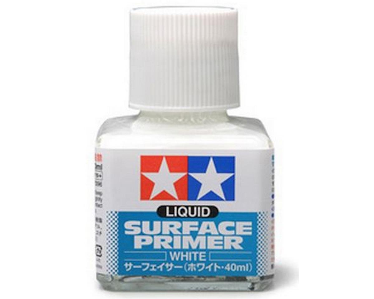 Tamiya White Liquid Surface Primer (40ml) (TAM87096)