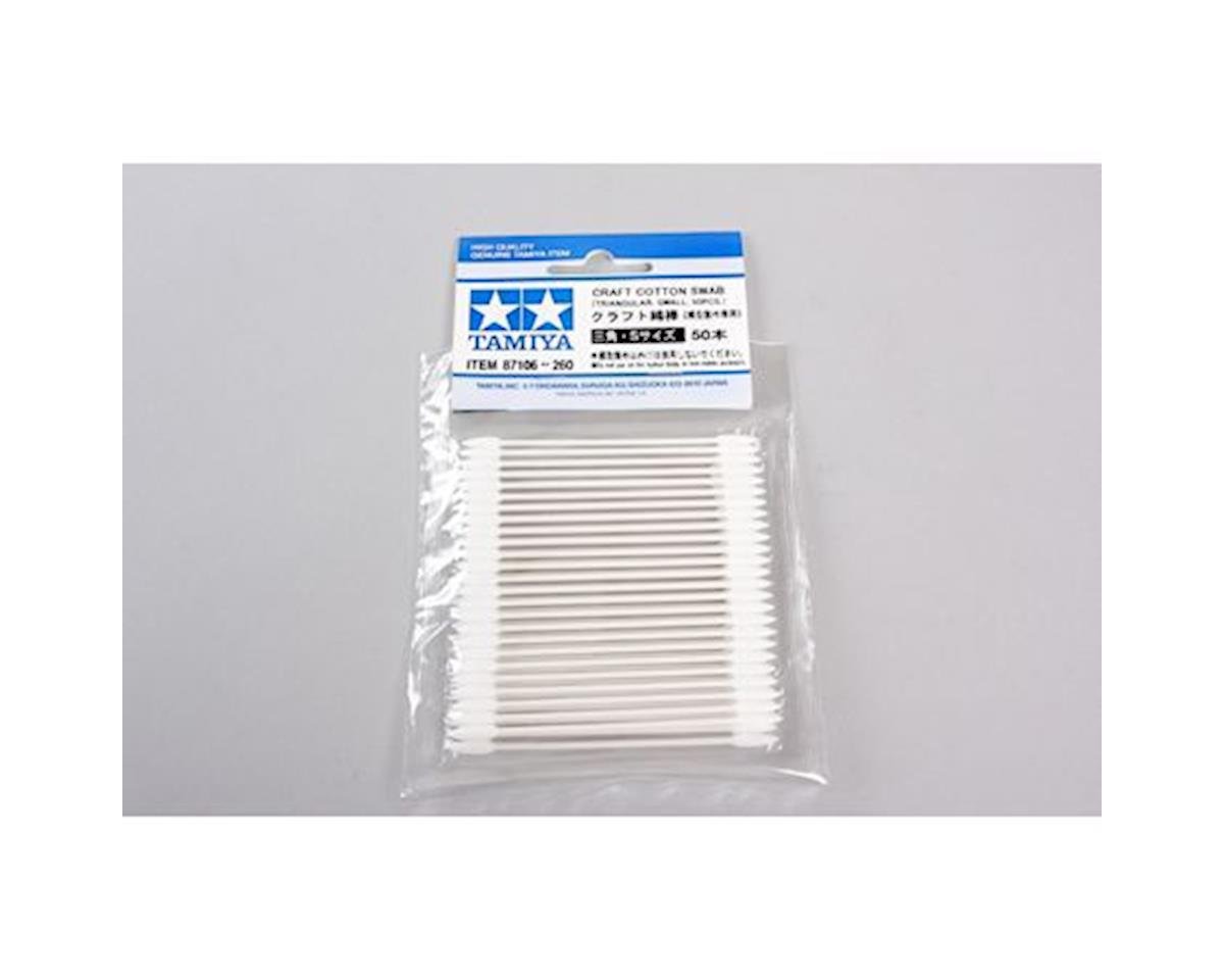 Tamiya Craft Cotton Swab (50) (Triangle) (Small) (TAM87106)