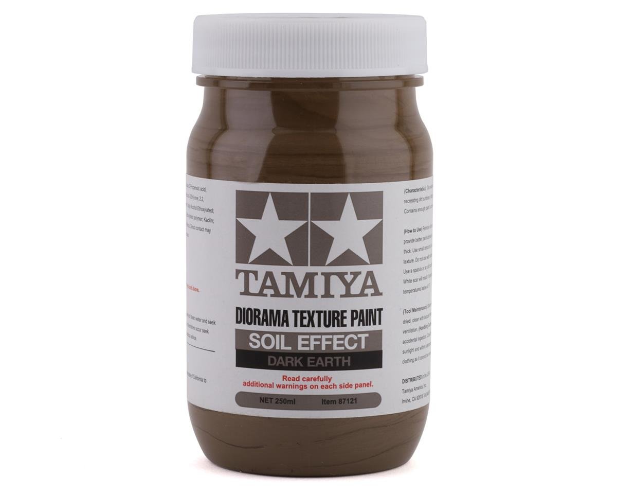 Tamiya Dark Earth Soil Effect Diorama Texture Paint (100ml) (TAM87109)