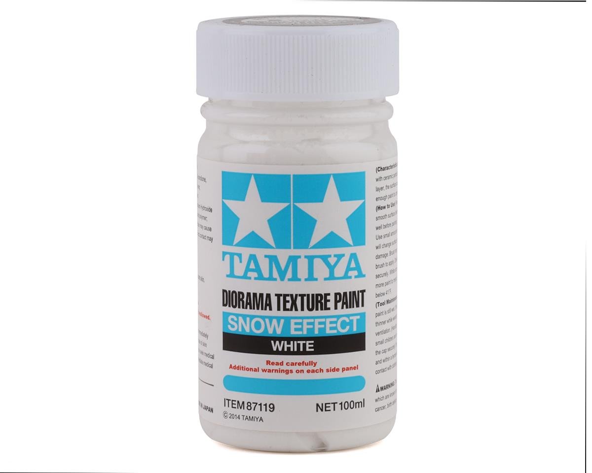 Tamiya Diorama Texture Paint (Snow Effect) (100ml) (TAM87119)