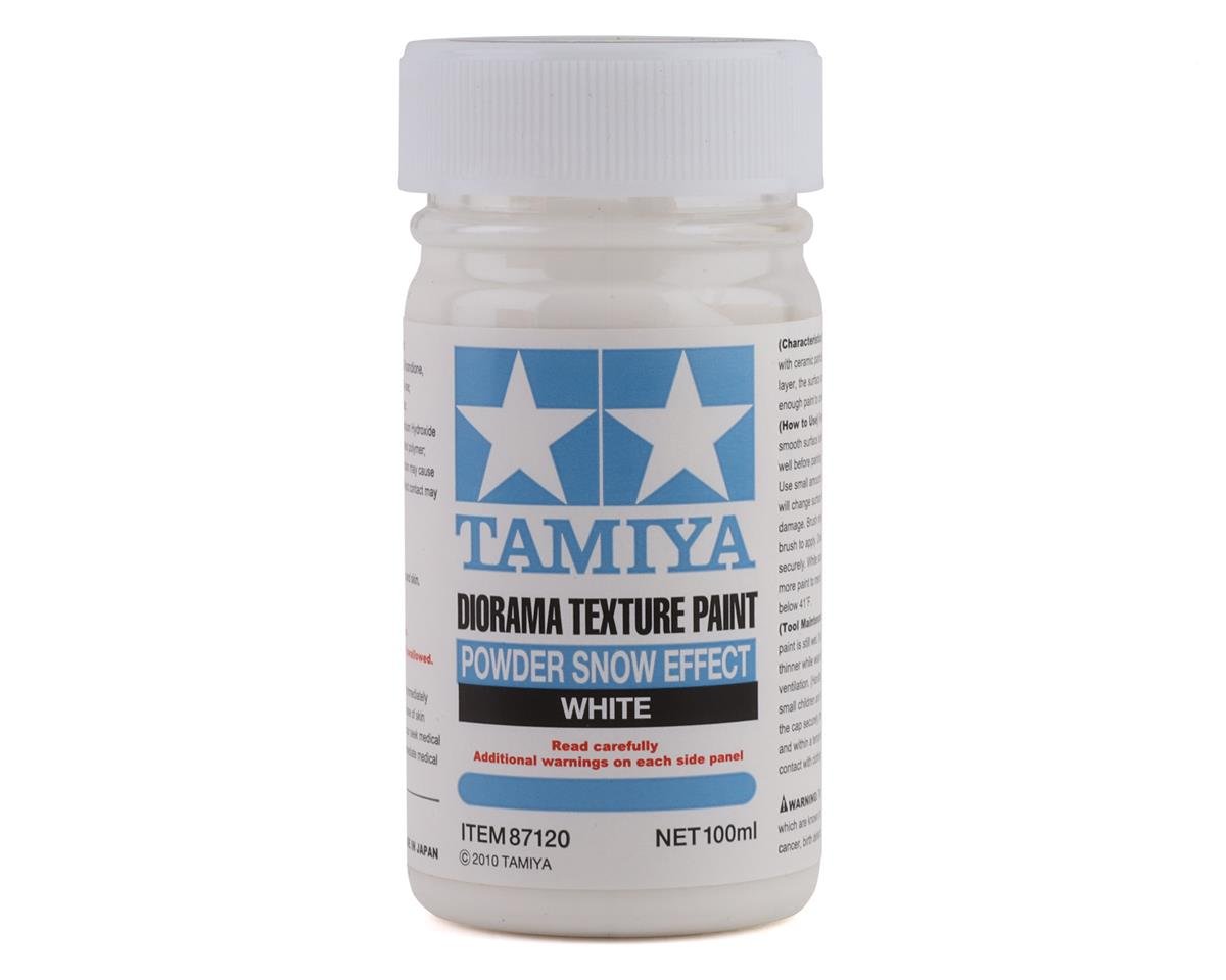Tamiya Diorama Texture Paint (Powder Snow Effect) (100ml) (TAM87120)