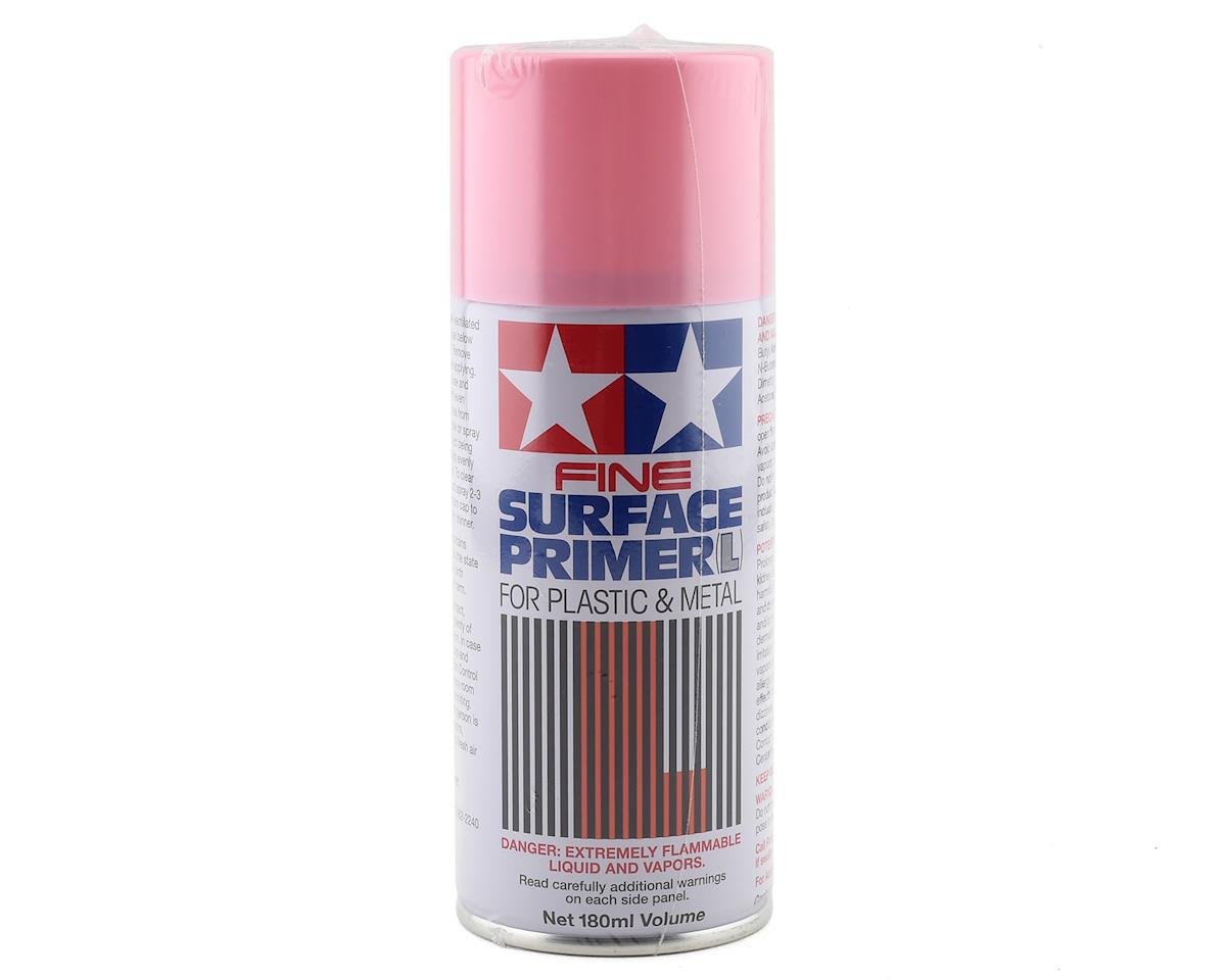 Tamiya Fine Surface Primer Spray Paint (Pink) (180ml) (TAM87146)