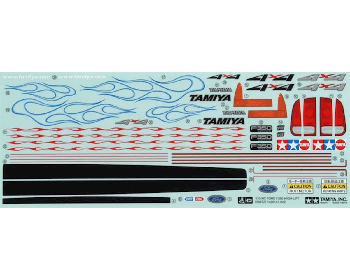 Tamiya Sticker 58372 (TAM9495491)