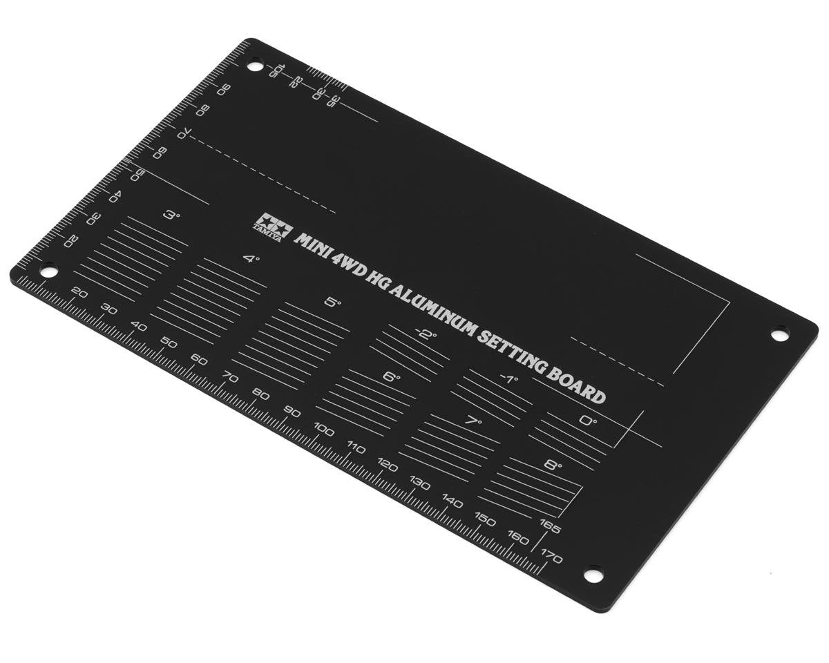 Tamiya JR HG Aluminum Setting Board (190x112x2mm) (TAM95507)