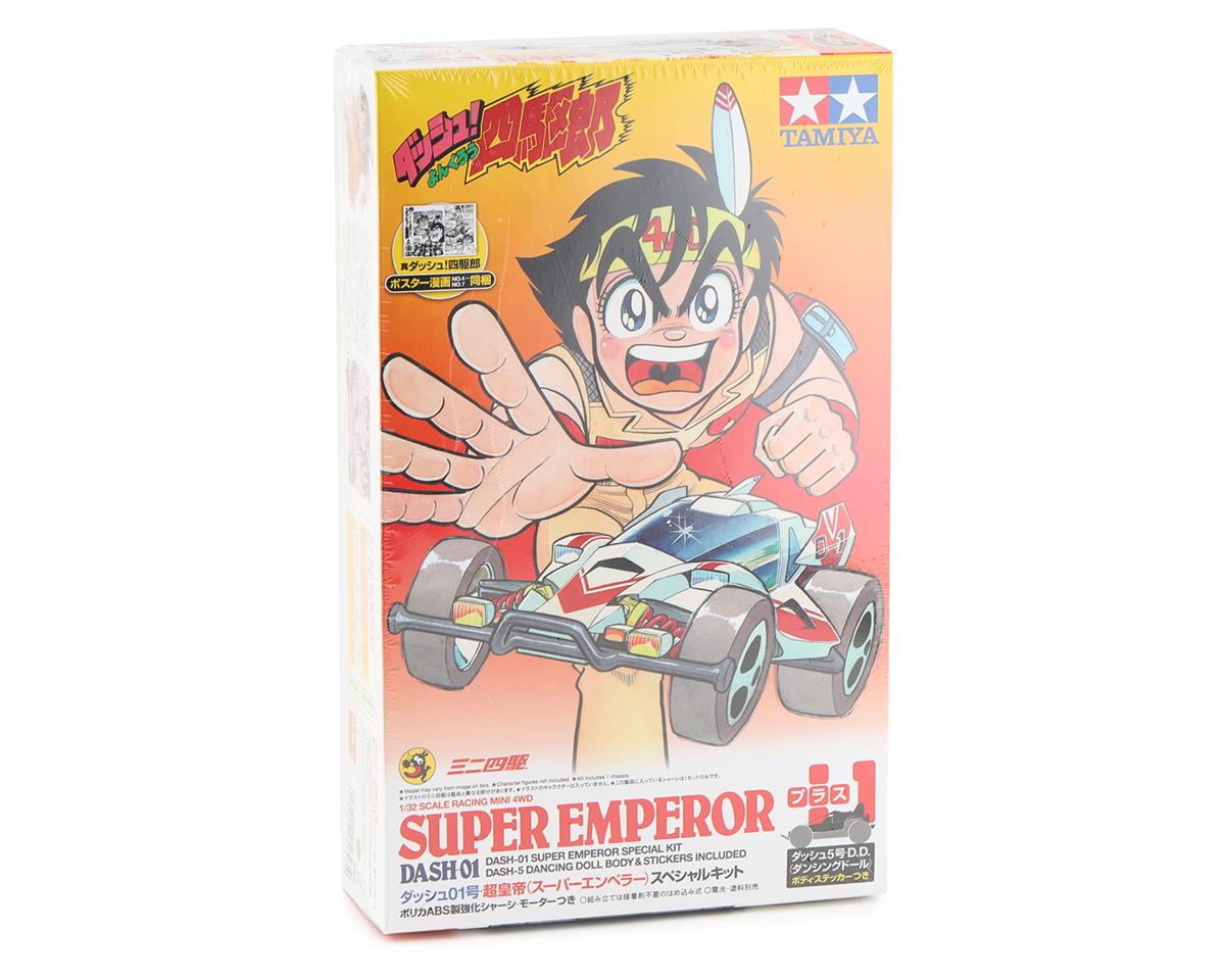 Tamiya 1/32 JR Dash-01 Super Emperor SP w/Type 3 Chassis Mini 4WD Kit (TAM95623)