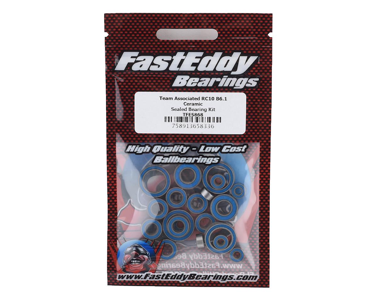 FastEddy Team Associated RC10 B6.1 Ceramic Sealed Bearing Kit (TFE5868)