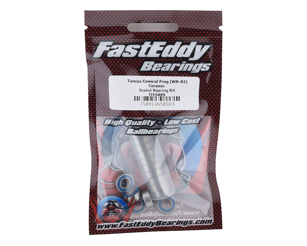 FastEddy Tamiya Comical Frog Ceramic Rubber Sealed Bearing Kit (WR-02) (TFE5885)