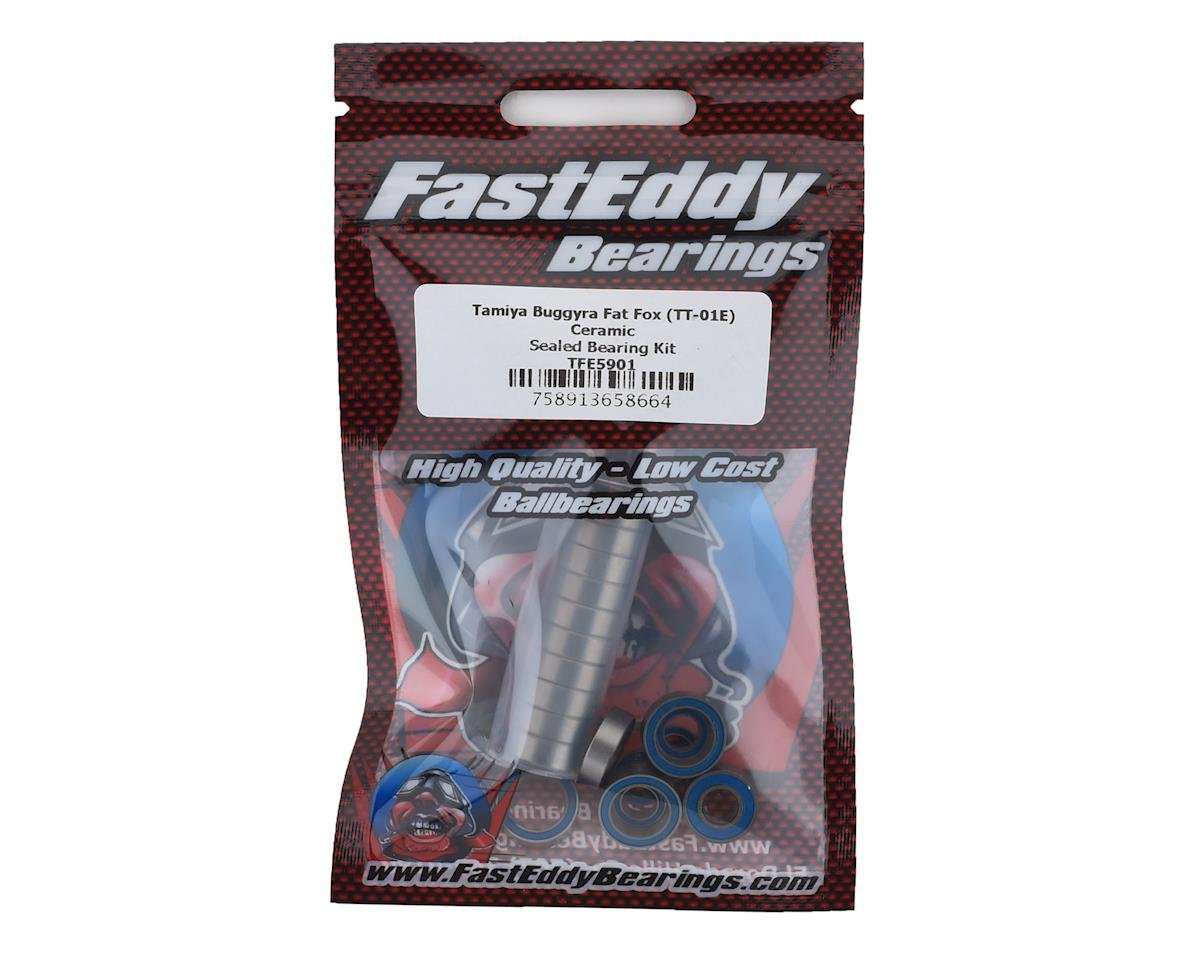 FastEddy Tamiya Buggyra Fat Fox Ceramic Rubber Sealed Bearing Kit (TT-01E) (TFE5901)