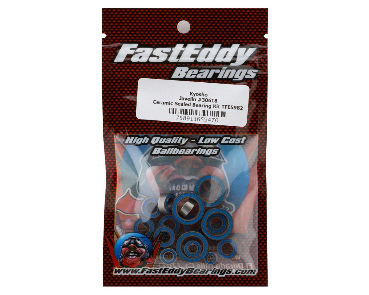 FastEddy Kyosho Javelin Ceramic Sealed Bearing Kit (TFE5982)