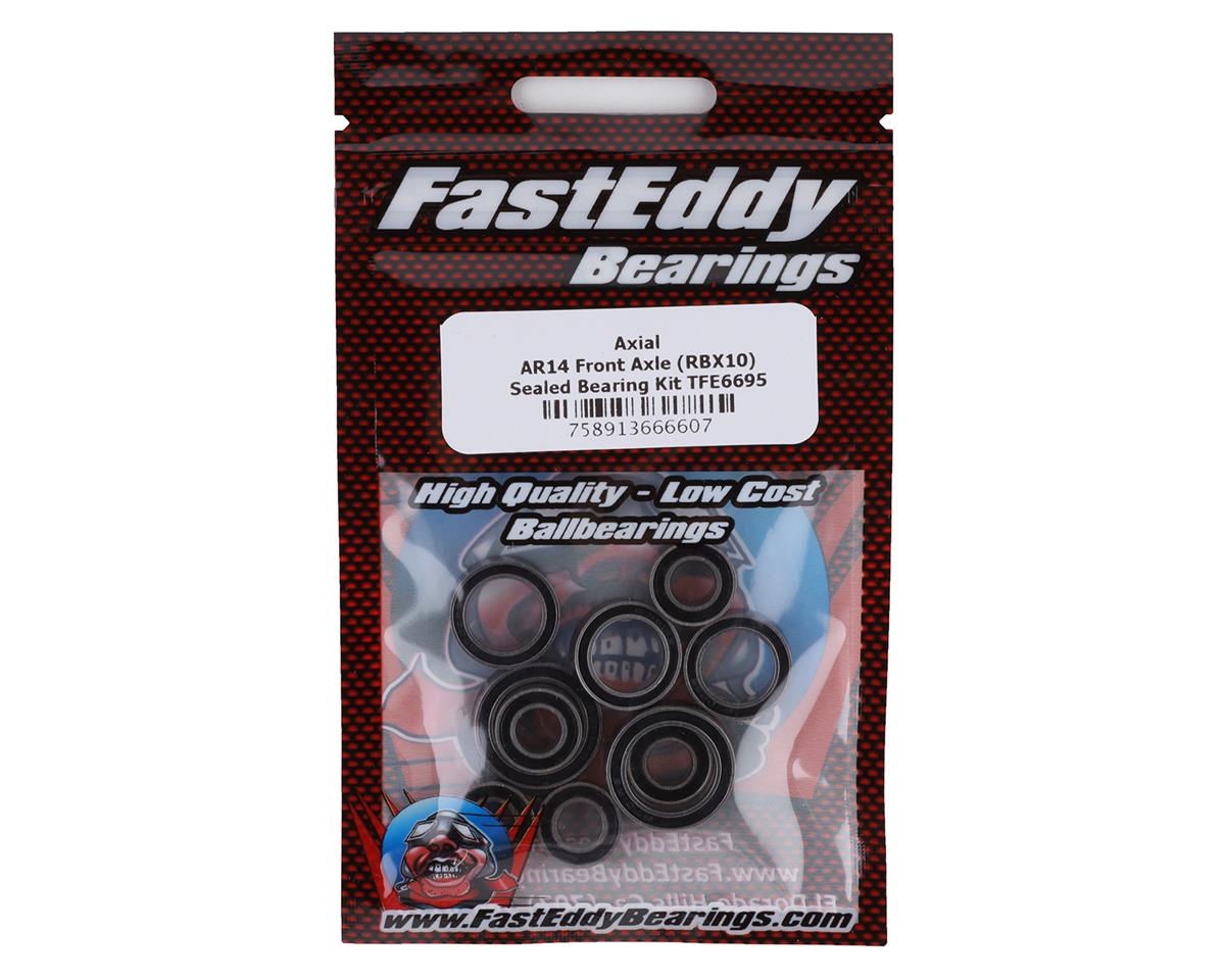 FastEddy Axial RBX10 AR14 Front Axle Sealed Bearing Kit (TFE6695)