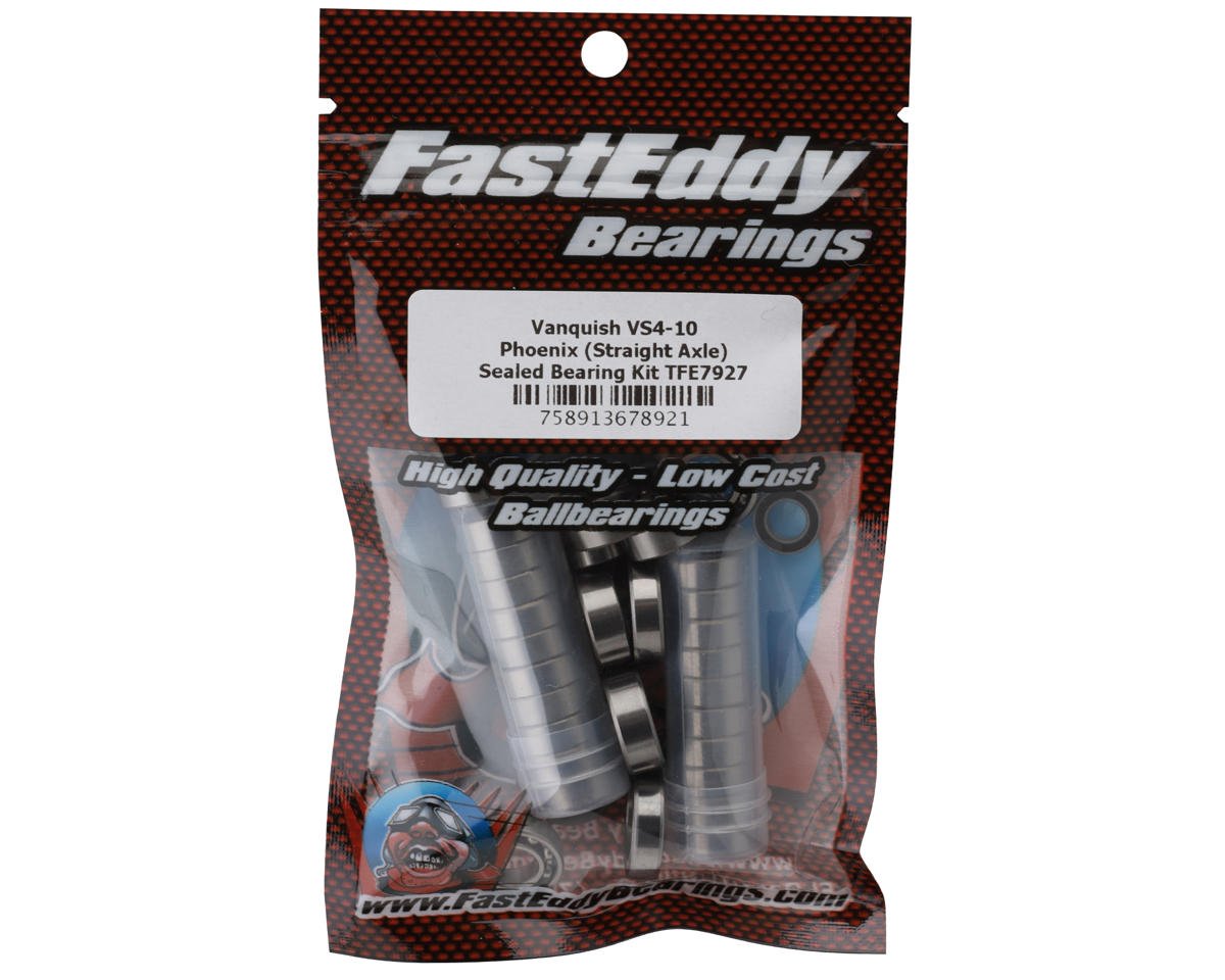 FastEddy Vanquish VS4-10 Phoenix Straight Axle Sealed Bearing Kit (TFE7927)