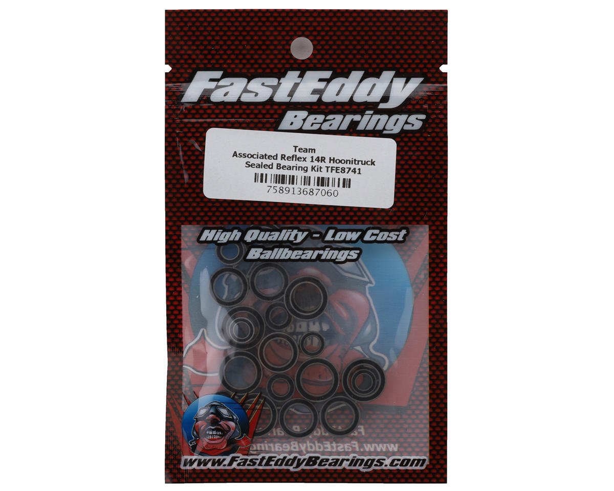 FastEddy Team Associated Reflex 14R Hoonitruck Bearing Kit (TFE8741)