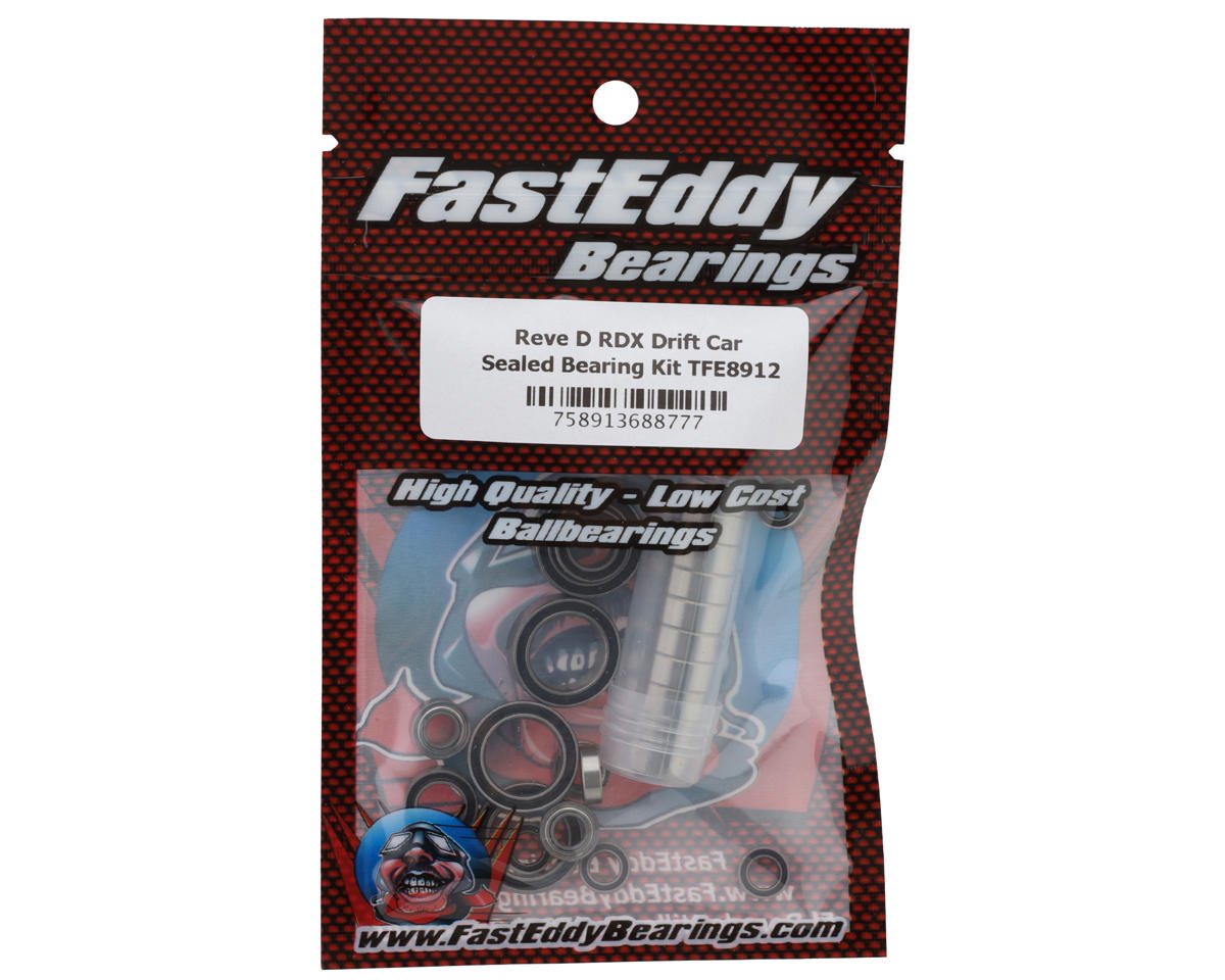 FastEddy Reve D RDX Drift Car Sealed Ball Bearing Kit (TFE8912)