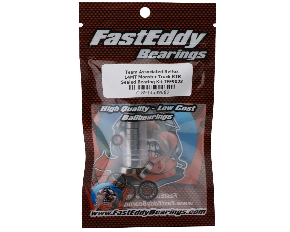 FastEddy Team Associated Reflex 14MT RTR Monster Truck Sealed Bearing Kit (TFE9023)