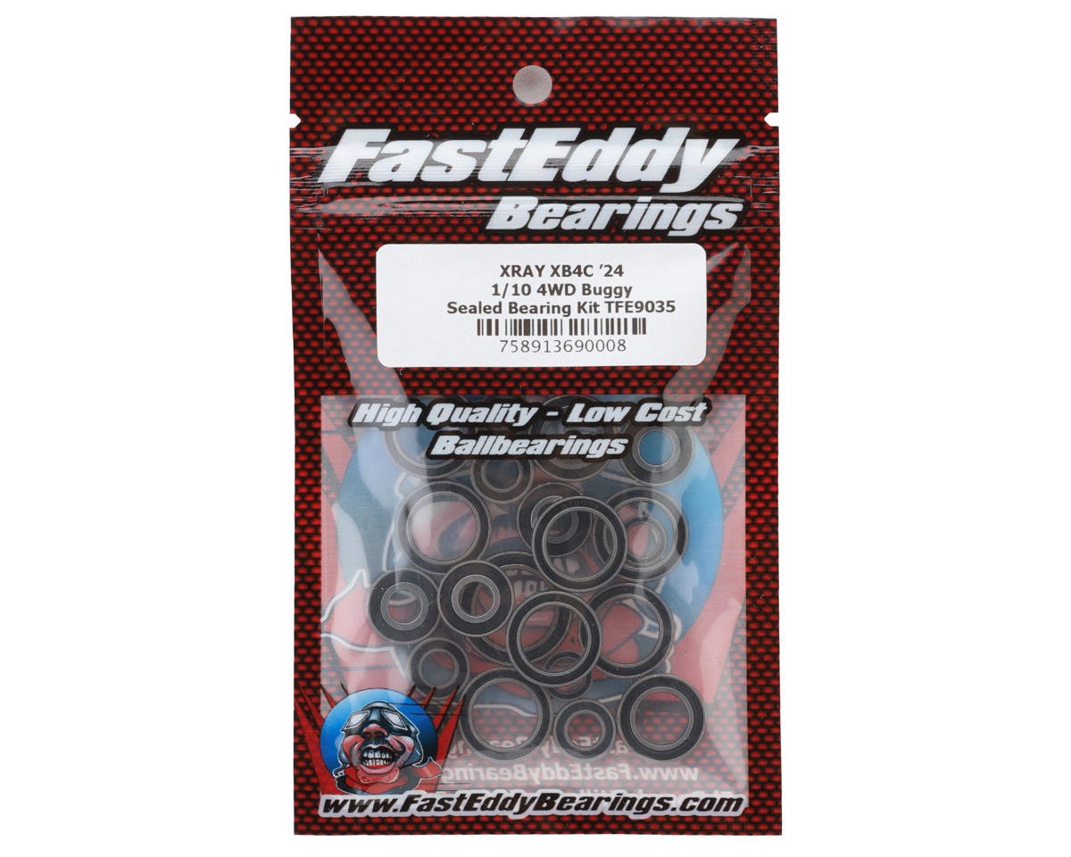 FastEddy XRAY XB4C '24 1/10 4WD Buggy Sealed Bearing Kit (TFE9035)