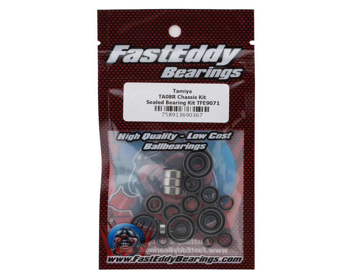 FastEddy Tamiya TA08R Chassis Kit Sealed Ball Bearing Kit (TFE9071)