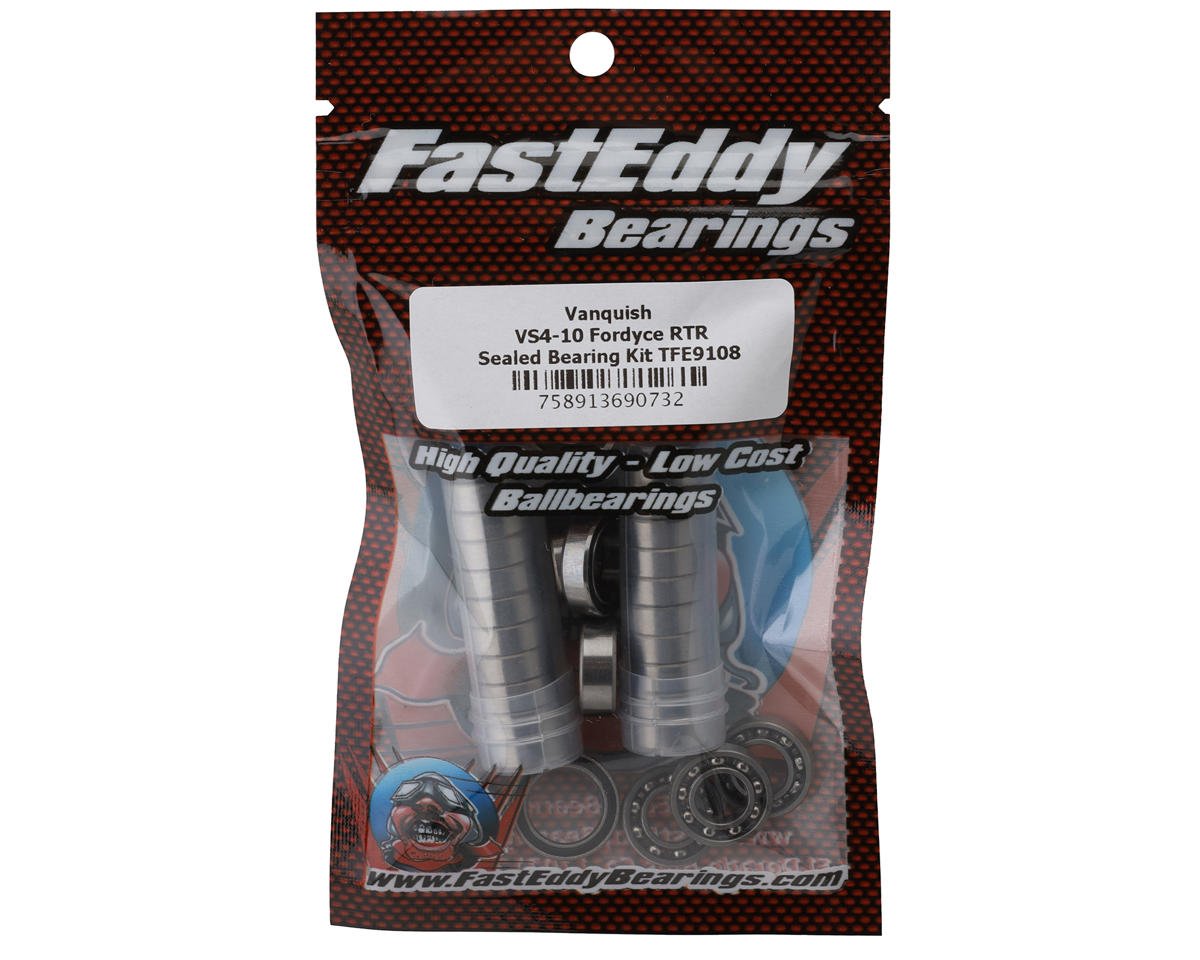 FastEddy Vanquish VS4-10 Fordyce RTR Sealed Bearing Kit (TFE9108)