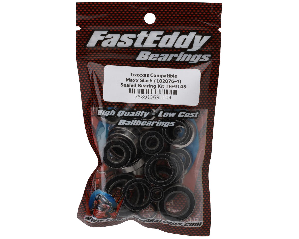 FastEddy Rubber Sealed Bearing Kit for Traxxas Maxx Slash (TFE9145)