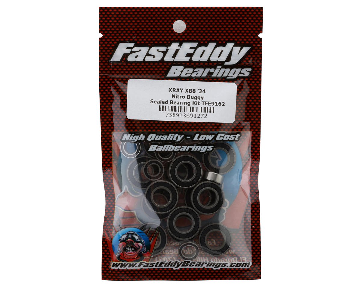 FastEddy XRAY XB8 '24 Nitro Buggy Sealed Bearing Kit (TFE9162)