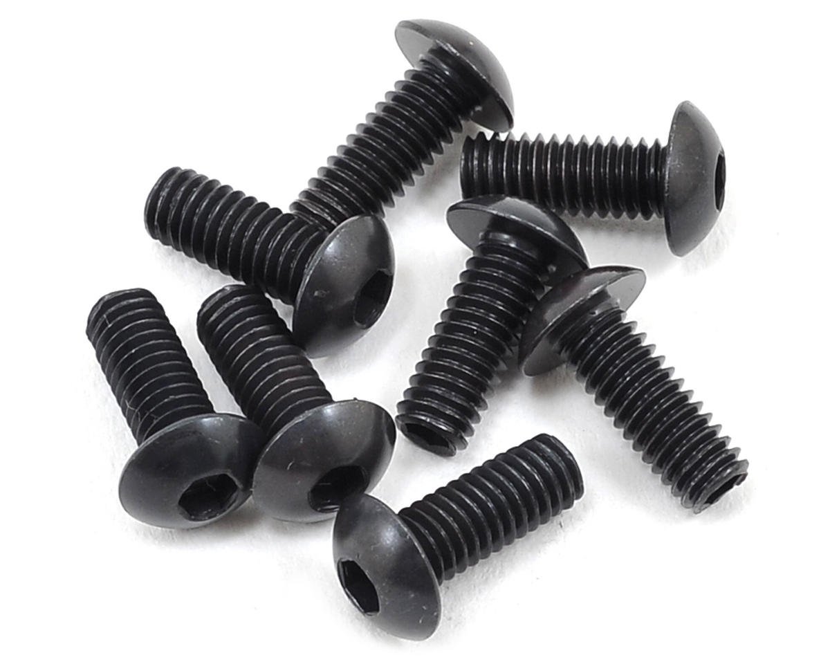 Tekno RC 4x10mm Button Head Droop Adjustment Hex Screw (8) (TKR1238)