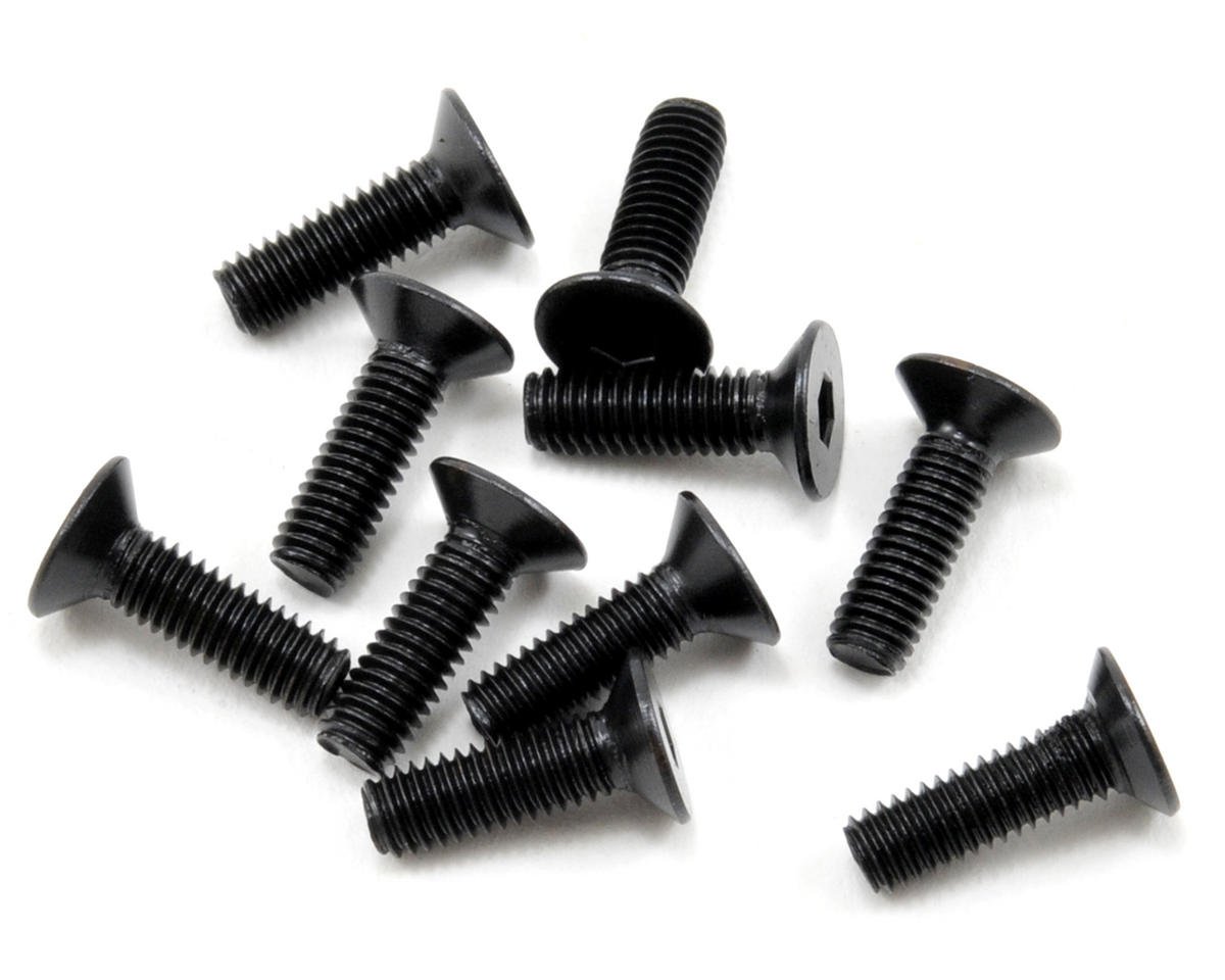 Tekno RC 3x10mm Flat Head Screw (10) (TKR1323)