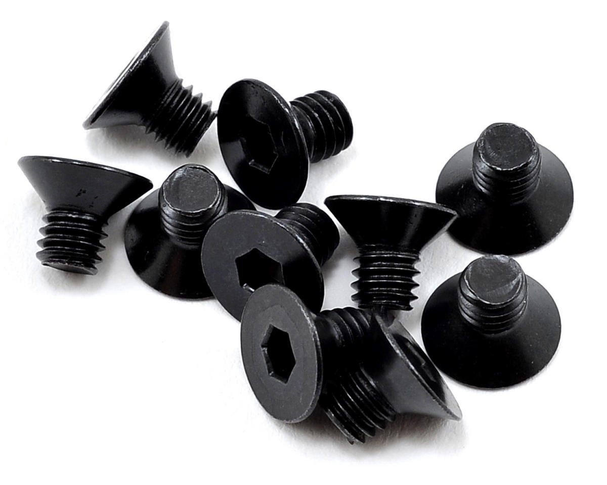 Tekno RC 4x6mm Flat Head Screw (10) (TKR1341)