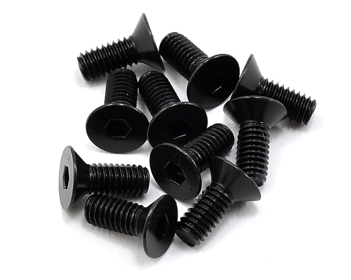 Tekno RC 4x10mm Flat Head Screw (10) (TKR1343)