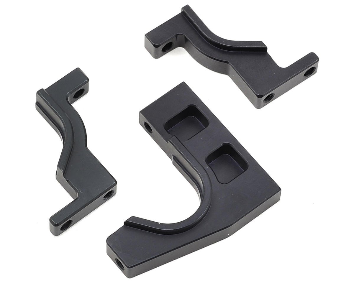 Tekno RC CNC Aluminum Split Center Differential Mount (Gun Metal) (TKR5262)