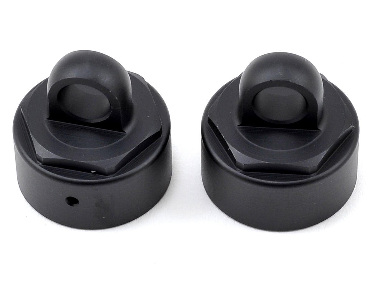 Tekno RC Aluminum Non-Vented Shock Caps (2) (TKR6003B)
