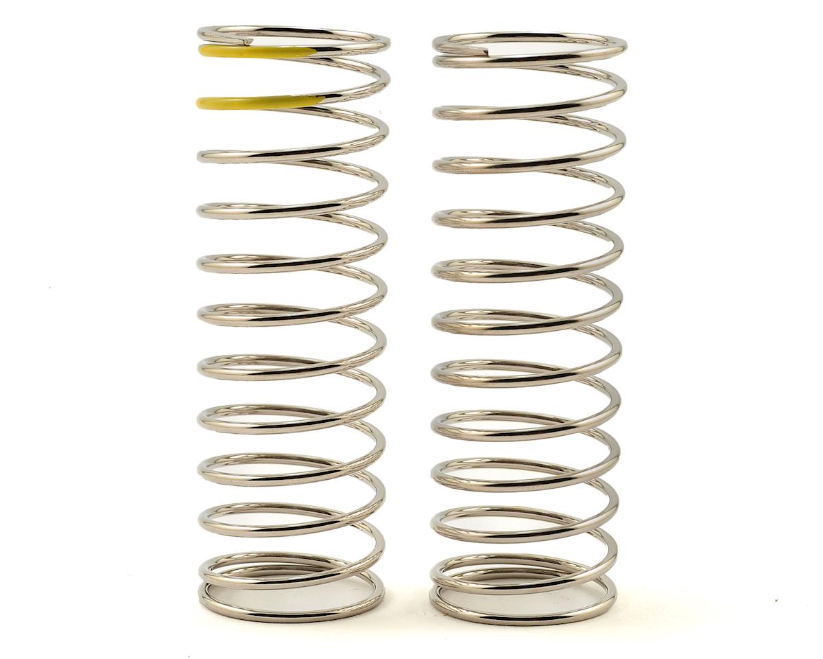Tekno RC Low Frequency 70mm Rear Shock Spring Set (Yellow - 2.56lb/in) (TKR6115)