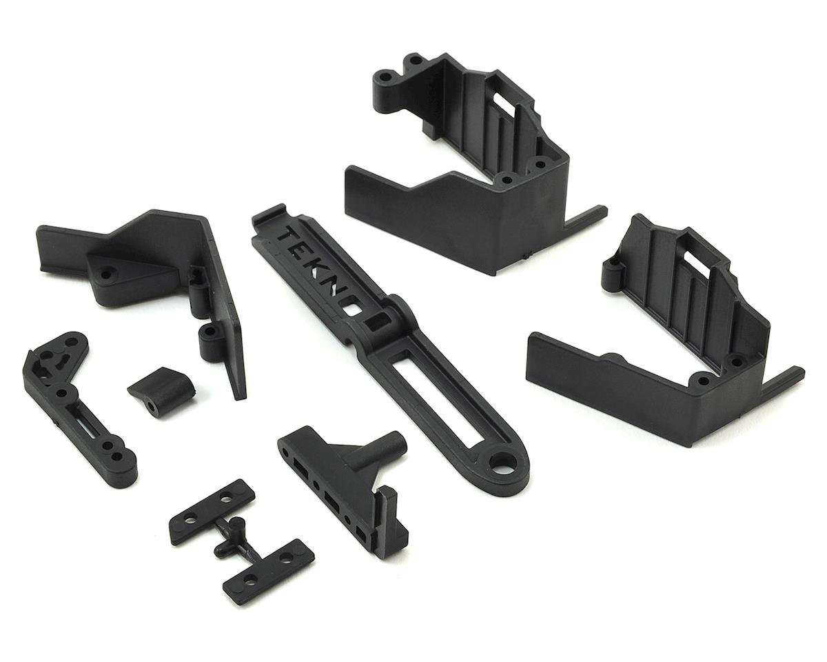 Tekno RC EB410/ET410 Side Guard & Servo Mount Set (TKR6586)