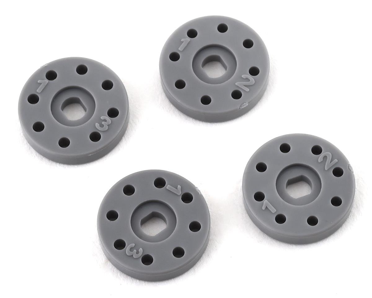 Tekno RC EB410.2 13mm Shock Piston Set (4) (8x1.2, 8x1.3) (TKR6705B)