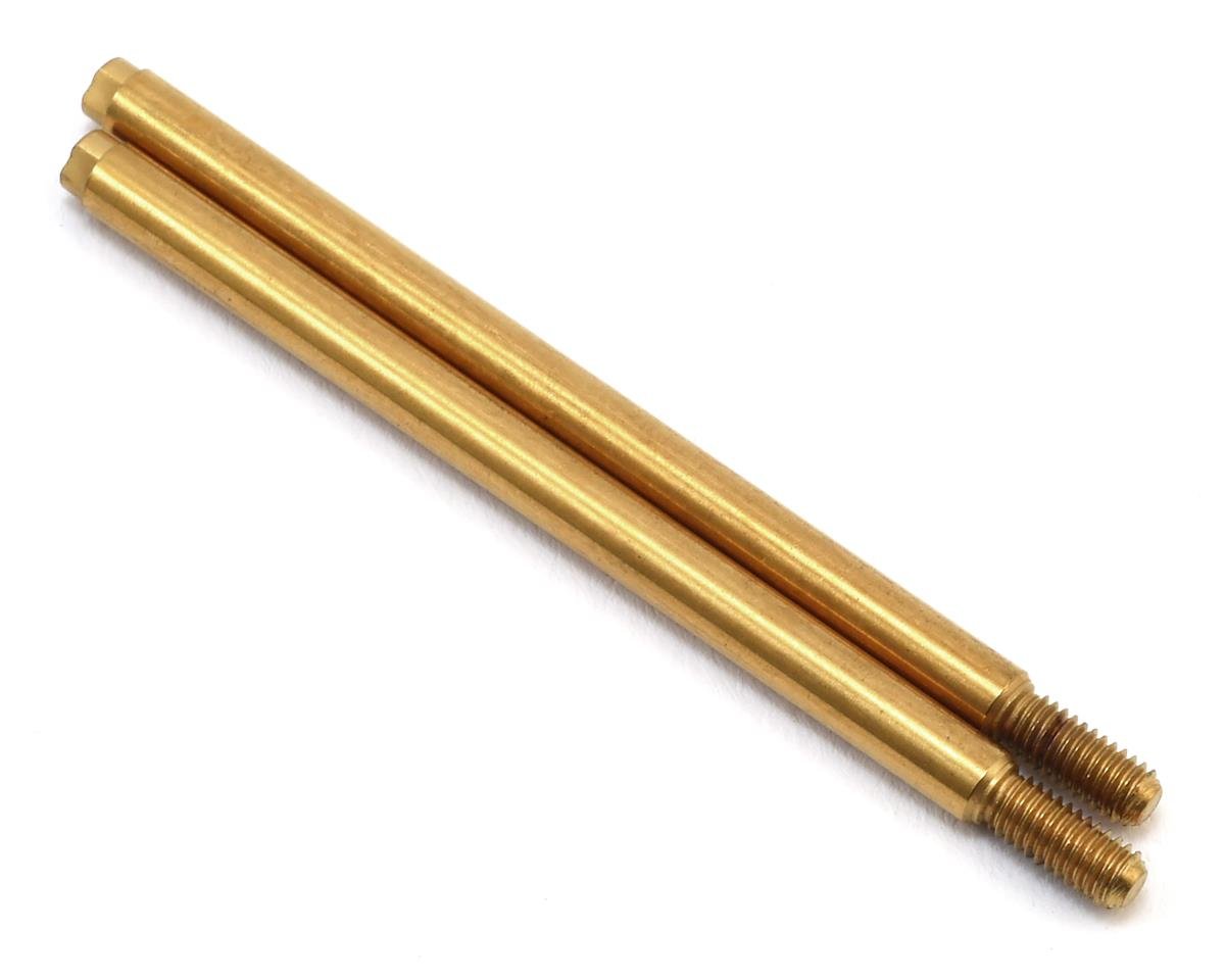 Tekno RC ET410 Rear TiNi Coated Shock Shafts (2) (TKR6757T)