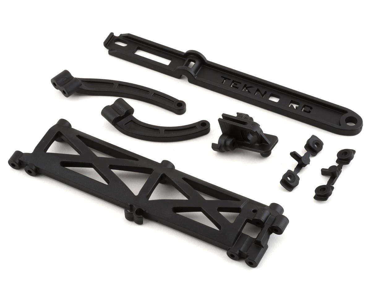 Tekno RC SCT410SL Chassis Brace Set & Battery Strap (TKR7038)
