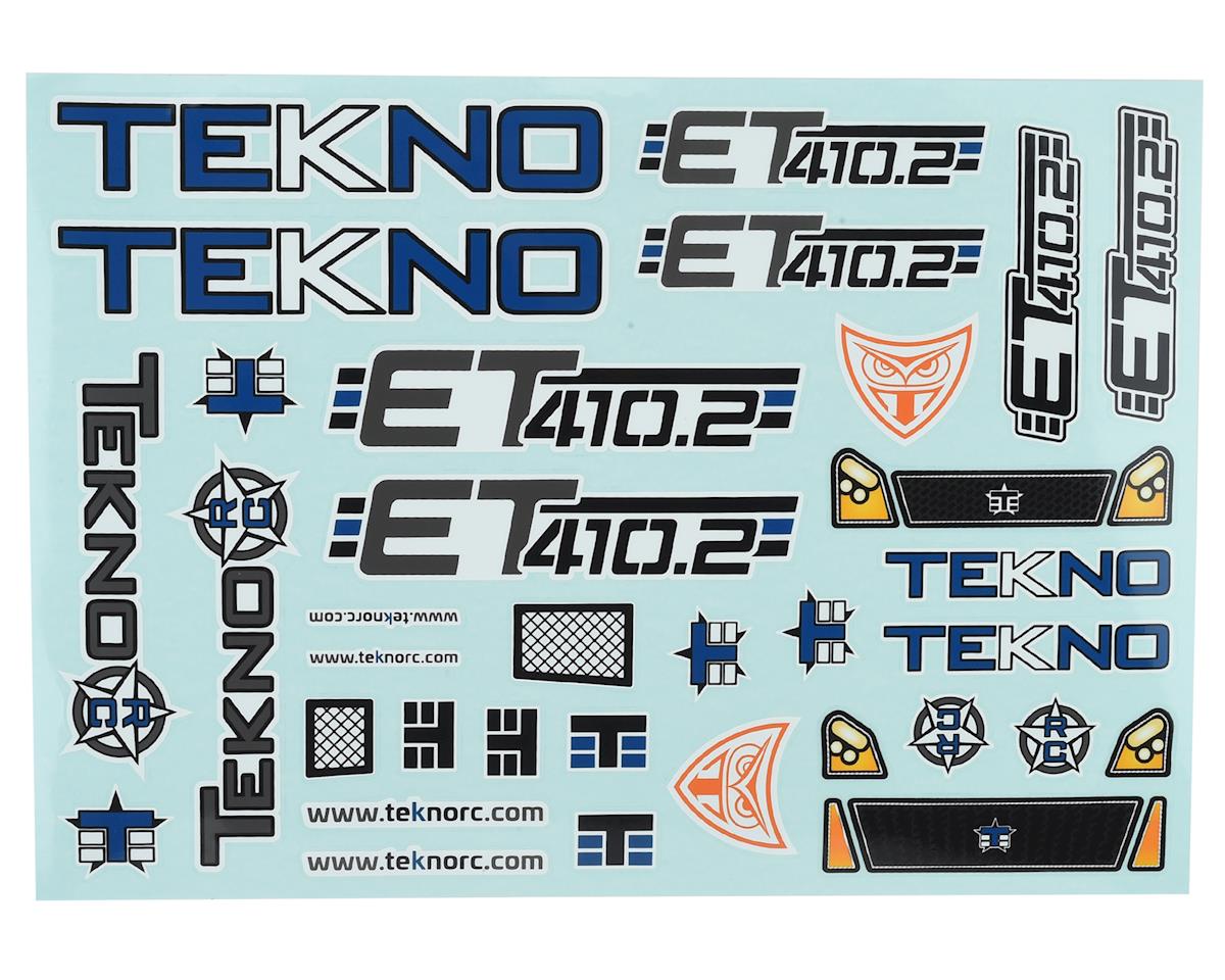 Tekno RC ET410.2 Decal Sheet (TKR7214)