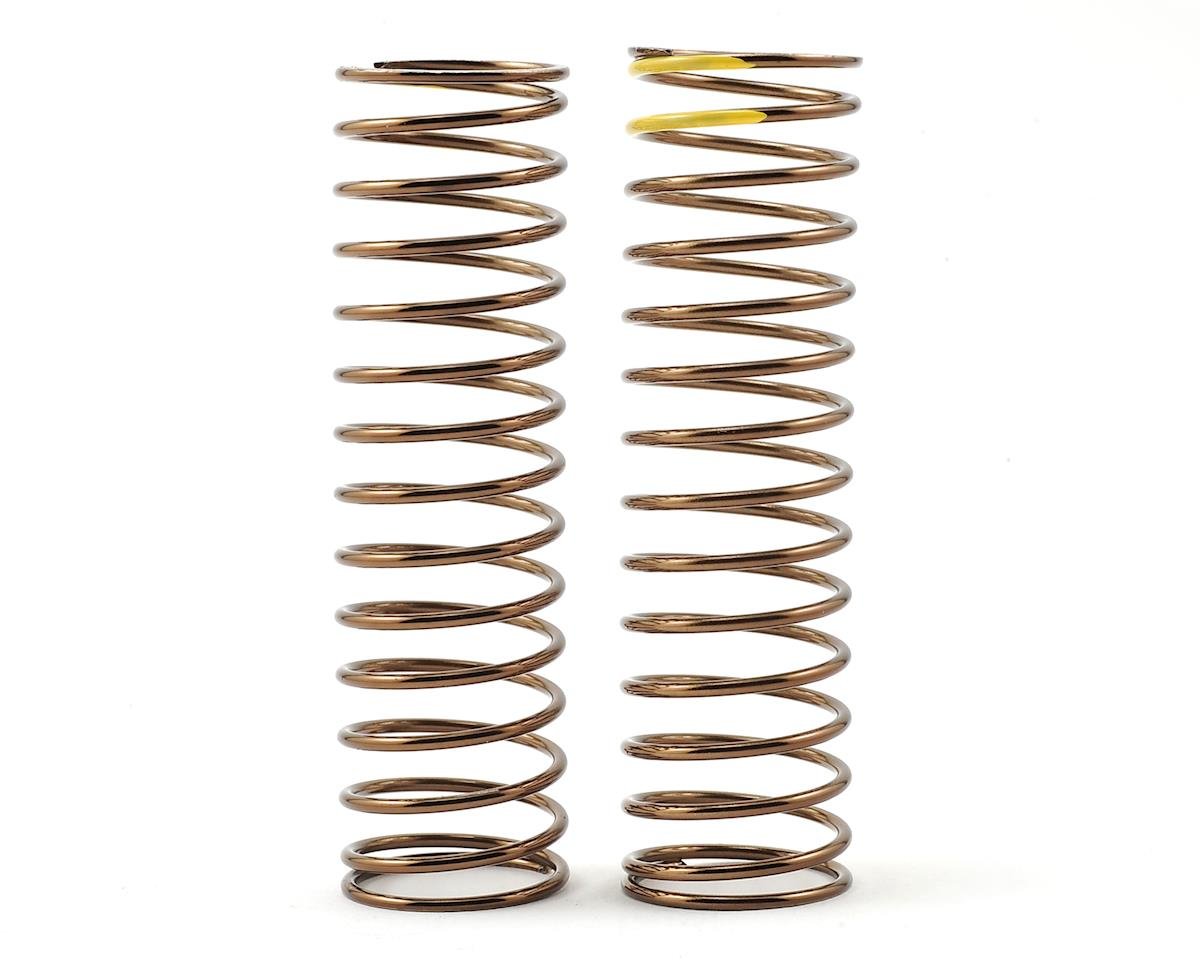 Tekno RC Low Frequency 85mm Rear Shock Spring Set (Yellow - 2.59lb/in) (TKR8772)