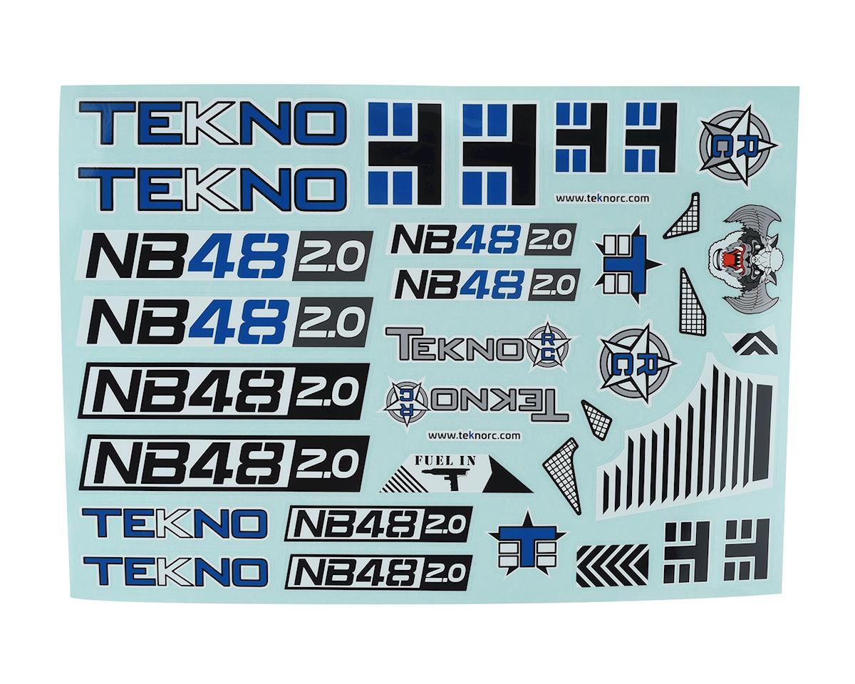 Tekno RC NB48 2.0 Decal Sheet (TKR9349)