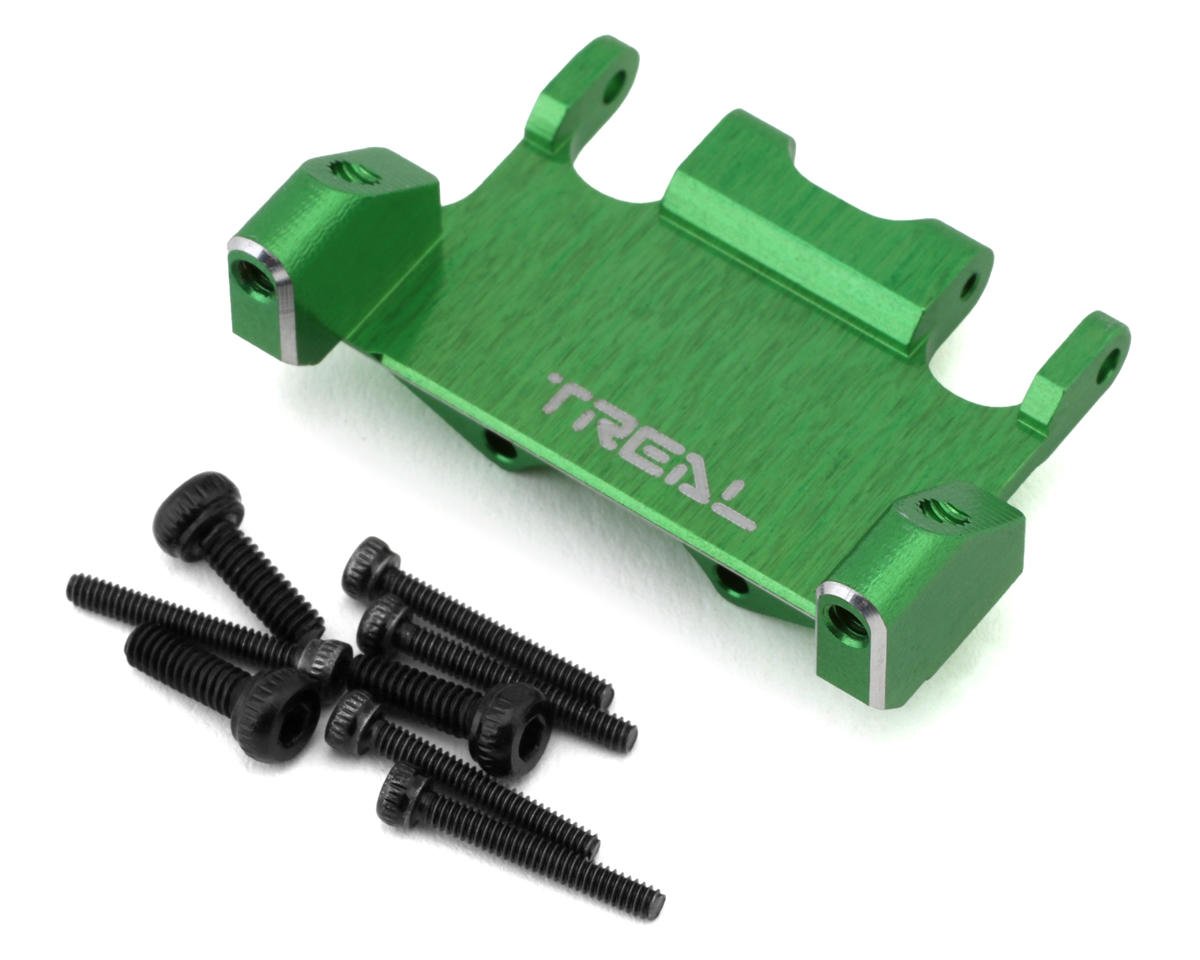 Treal Hobby Axial AX24 Aluminum Servo Mount (Green) (EcoPower/Emax) (TLHTAX24-02)